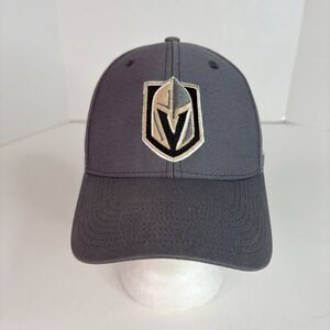 Vegas Golden Knights Adjustable Hat, Adidas, Grey, Logo, Hockey Cap